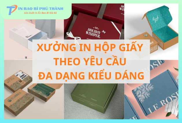 In hộp giấy