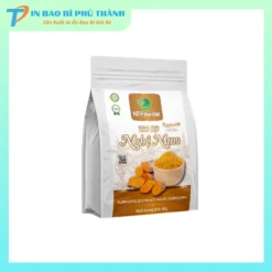 Bao bì 8 biên đựng tinh bột nghệ cao cấp