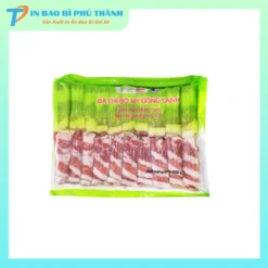 Bao bì ba chỉ bò đông lạnh hút chân không