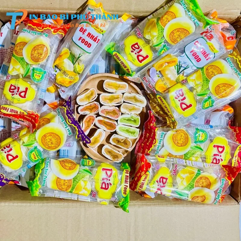 Bao bì bánh pía bảo quản hương vị của bánh