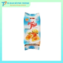 Bao bì bánh pía thiết kế hàn lưng phổ biến