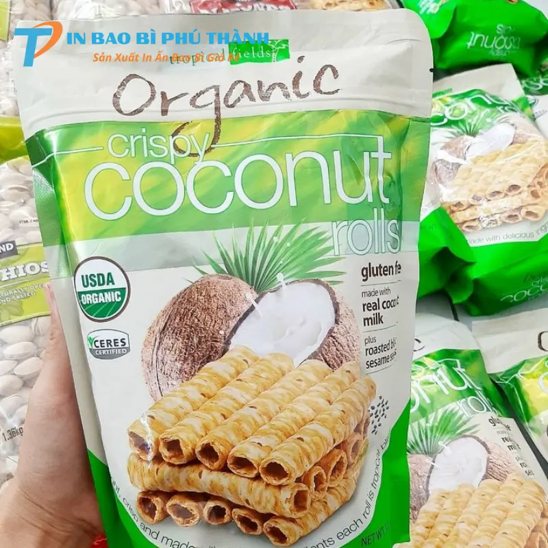Bao bì bánh quế giữ bánh luôn giòn ngon