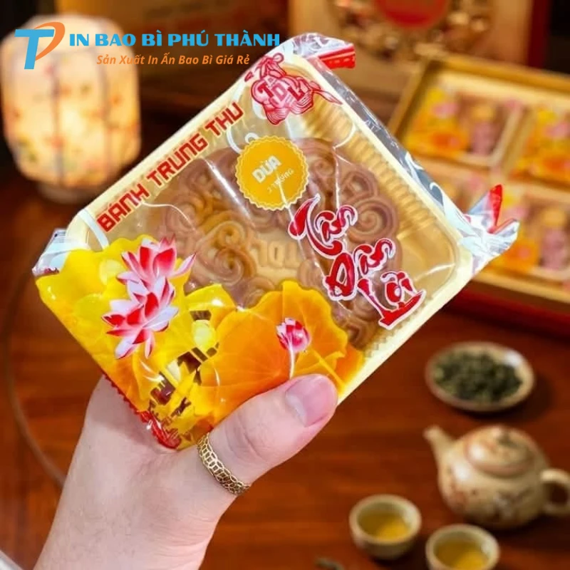 Bao bì bánh trung thu giữ trọn hương vị bánh