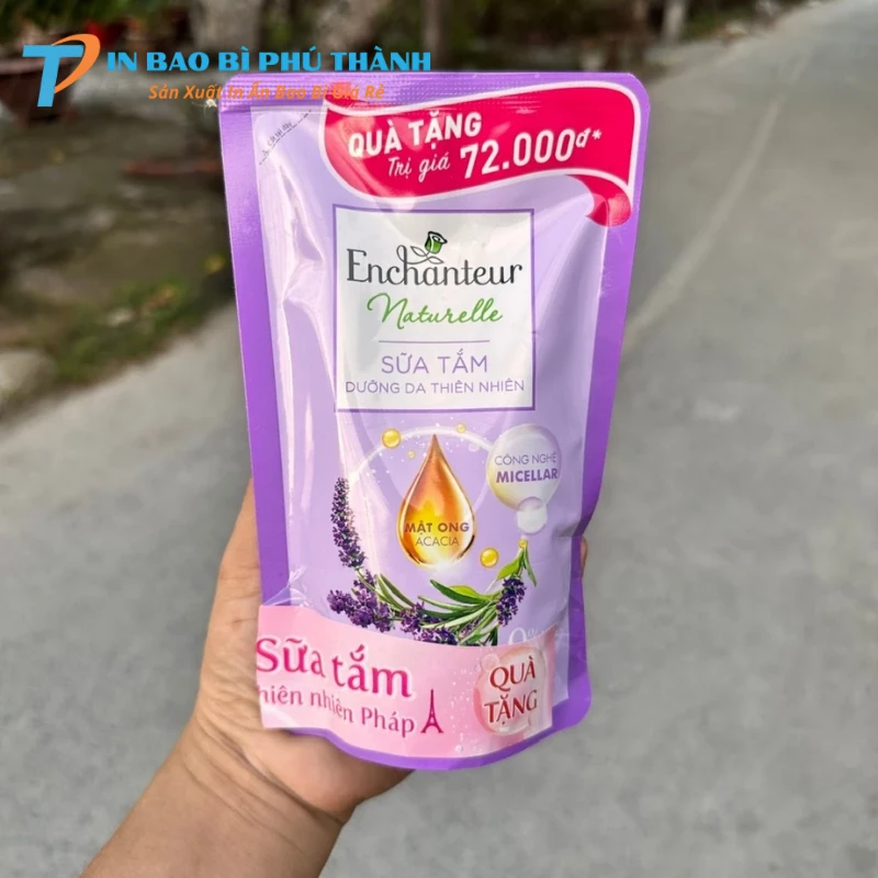 Bao bì bảo quản chất lượng sữa tắm