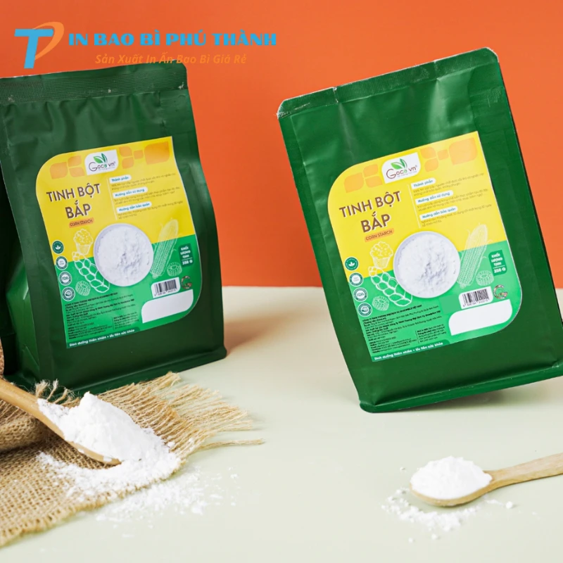 Bao bì bột bắp giữ bột luôn khô ráo