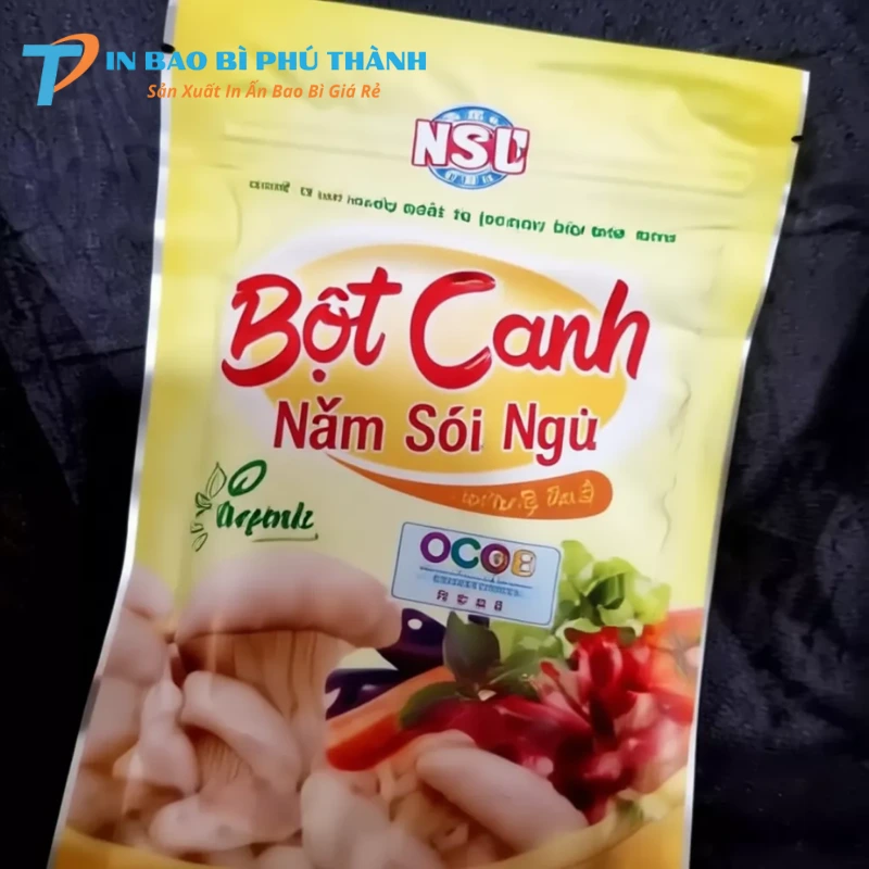 Bao bì bột canh dùng trong nấu ăn