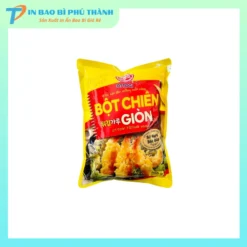 Bao bì bột chiên giòn in ống đồng màu sắc sinh động