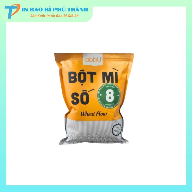 Bao bì bột mì cán màng mờ cao cấp