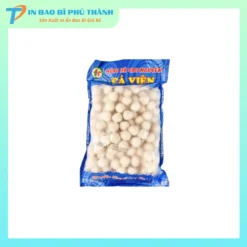 Bao bì cá viên thiết kế một mặt trong suốt