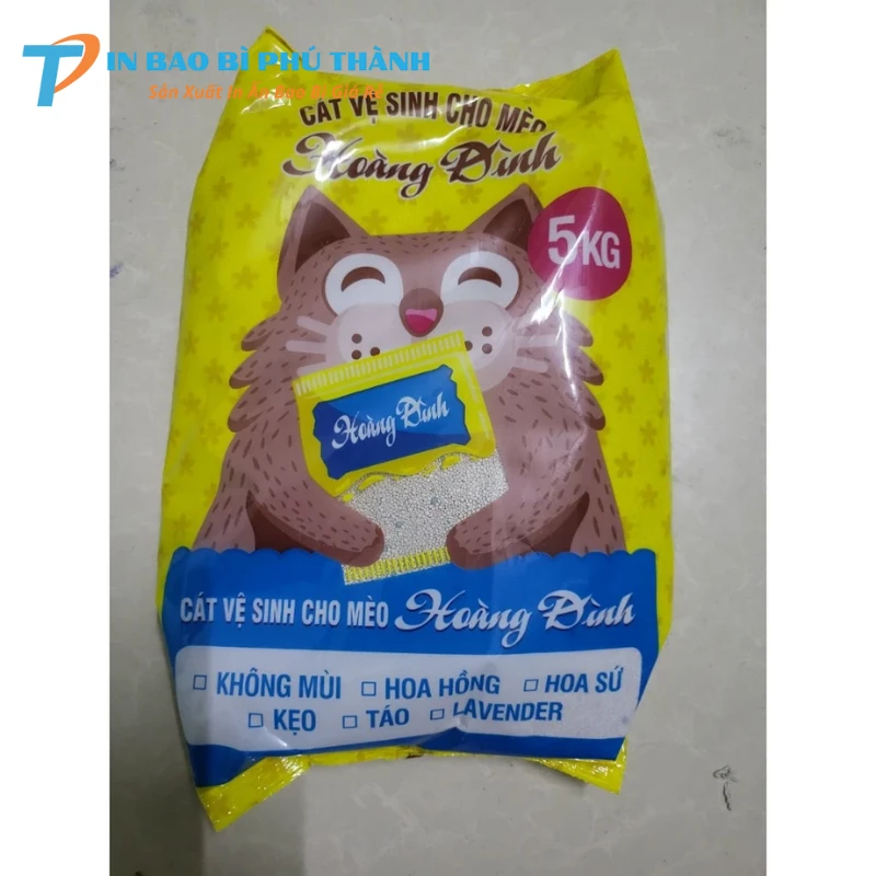 Bao bì cát mèo có cấu trúc màng ghép dày