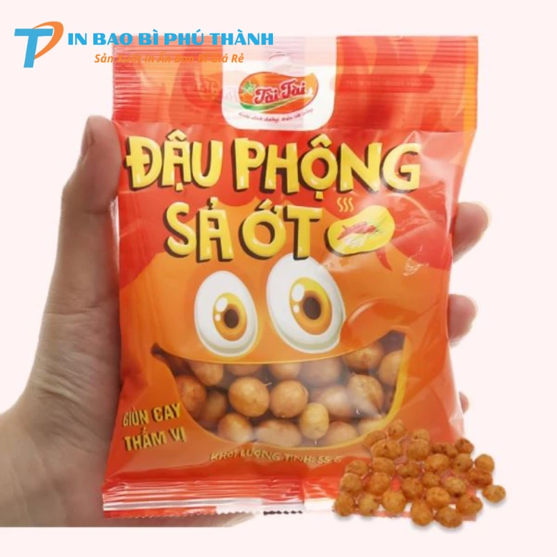 Bao bì dày dặn giữa hạt đậu luôn giòn ngon