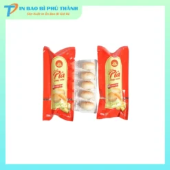 Bao bì đựng bánh pía mini nhỏ gọn