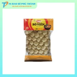Bao bì đựng bò viên PA hút chân không