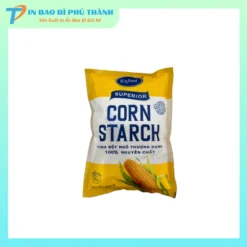 Bao bì đựng bột bắp có cửa sổ tràn viền