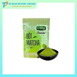 Bao bì đựng bột matcha màng ghép cao cấp
