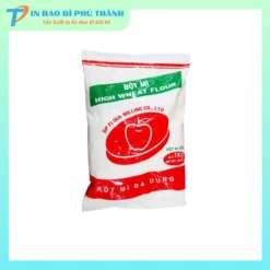 Bao bì đựng bột mì màng ghép thiết kế tối giản