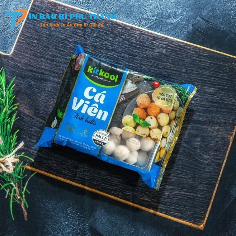 Bao bì đựng cá viên có đa dạng kích thước