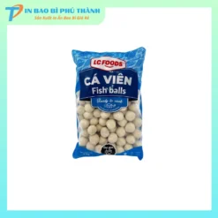 Bao bì đựng cá viên thiết kế đẹp mắt