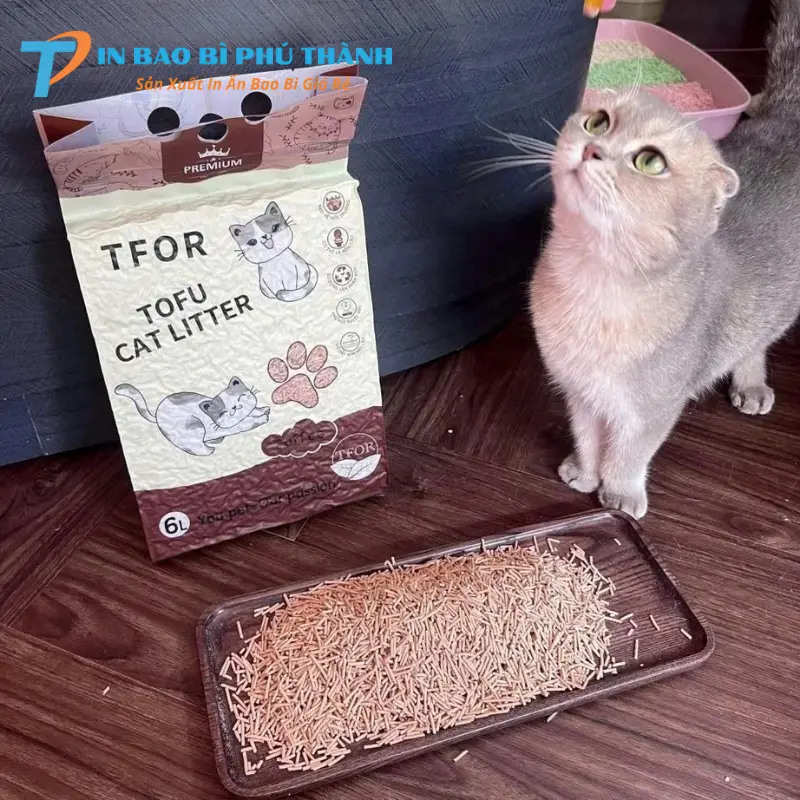 Bao bì đựng cát hút chân không gọn nhẹ
