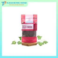 Bao bì đựng hạt chia khô organic an toàn