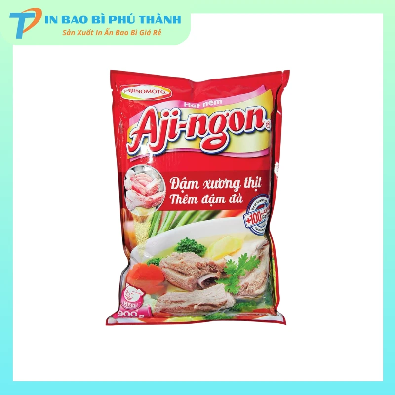 Bao bì đựng hạt nêm thiết kế theo yêu cầu