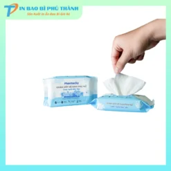 Bao bì đựng khăn giấy ướt size mini