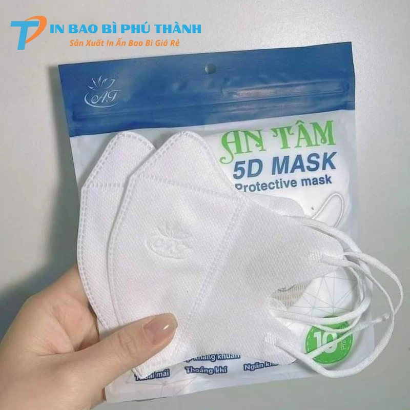 Bao bì đựng khẩu trang y tế đạt chuẩn