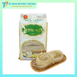 Bao bì đựng miến thiết kế hàn lưng phổ biến