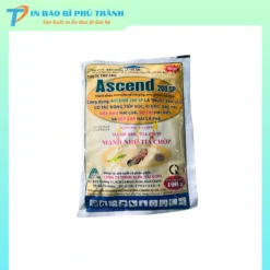 Bao bì đựng thuốc trừ sâu ép 3 biên