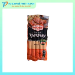 Bao bì đựng xúc xích heo tiện lợi