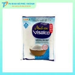 Bao bì ép 3 biên trong suốt đựng muối ăn