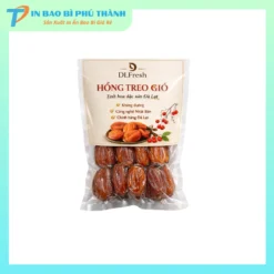 Bao bì ép biên hút chân không đựng hồng sấy