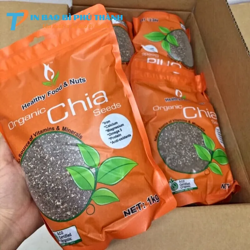 Bao bì hạt chia giúp tăng nhận diện thương hiệu
