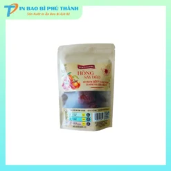 Bao bì hồng sấy từ giấy kraft thiết kế cửa sổ