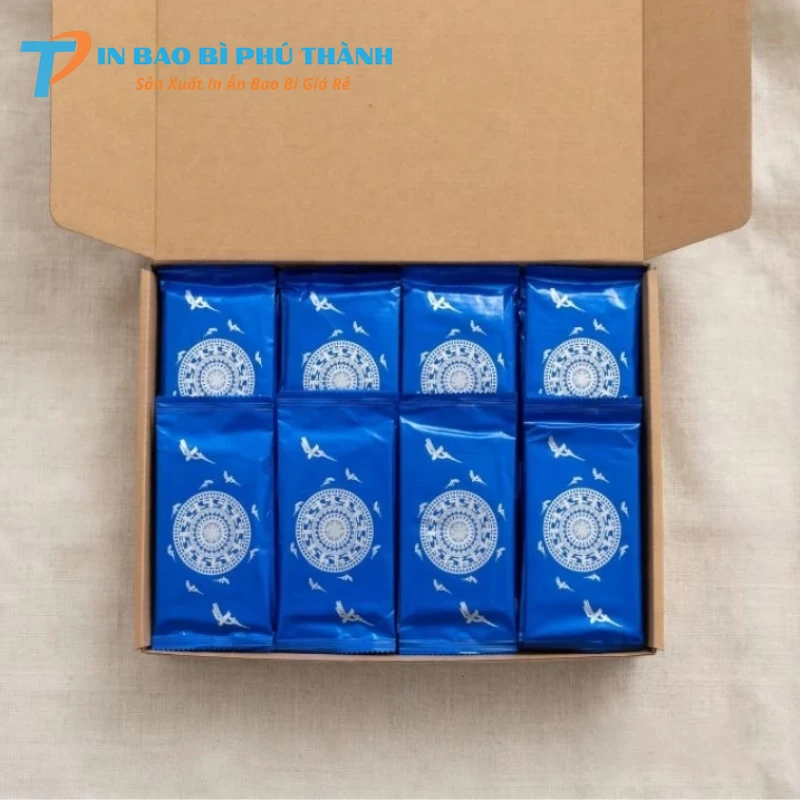 Bao bì khăn lạnh được sử dụng trong nhà hàng