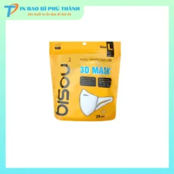 Bao bì khẩu trang 3D size lớn 20 cái/túi