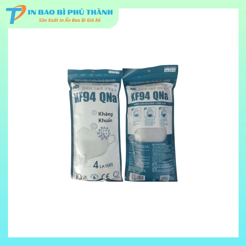 Bao bì khẩu trang KF94 cao cấp