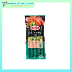 Bao bì lạp xưởng màng ghép in ấn sắc nét