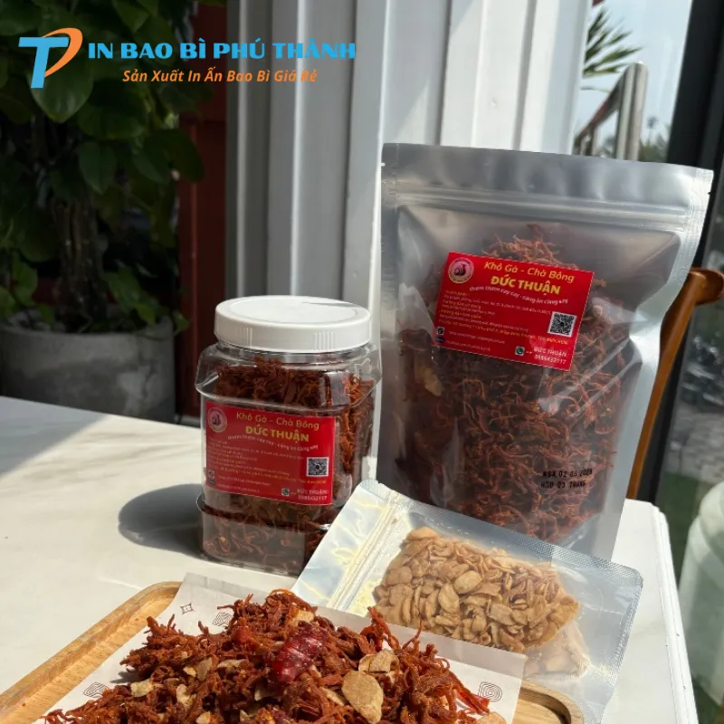 Bao bì màng bạc bảo vệ khô heo khỏi ánh sáng