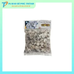 Bao bì màng ghép 2 lớp đựng tôm đông lạnh