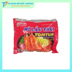 Bao bì mì lẩu thái in ấn sắc nét