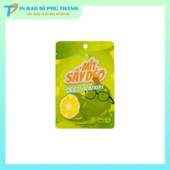 Bao bì mít sấy có đục lỗ treo tiện lợi
