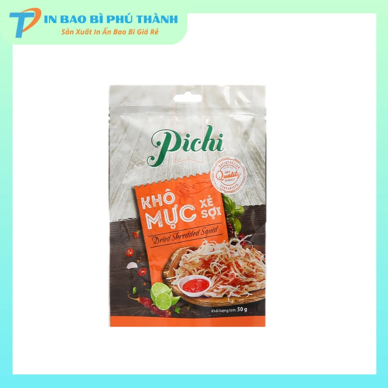 Bao bì mực khô xé sợi in ấn sắc nét