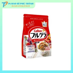 Bao bì ngũ cốc khoá zip thiết kế đáy đứng chắc chắn