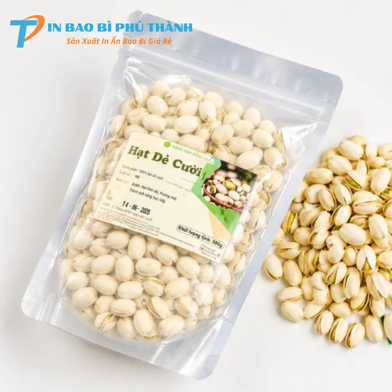 Bao bì nhôm đựng hạt dẻ ngăn ánh sáng tốt