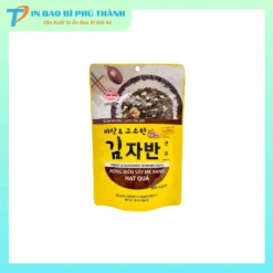 Bao bì rong biển sấy in theo yêu cầu