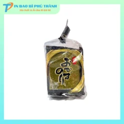 Bao bì rong biển từ màng ghép in sắc nét