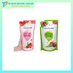 Bao bì sữa tắm in ấn sắc nét giá rẻ