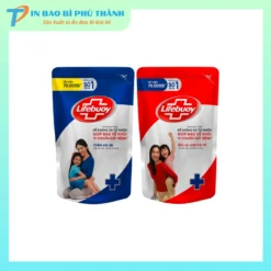 Bao bì sữa tắm thiết kế in theo yêu cầu