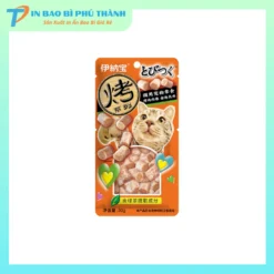 Bao bì thức ăn thú cưng ép 3 biên